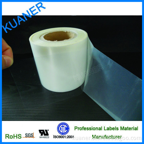 Clear adhesive label Roll jumbo roll